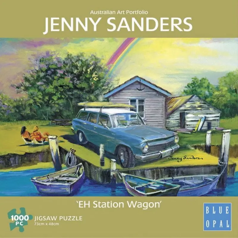 Blue Opal 00984 Jenny Sanders Eh Station Wagon 1000Pc Jigsaw Puzzle 1