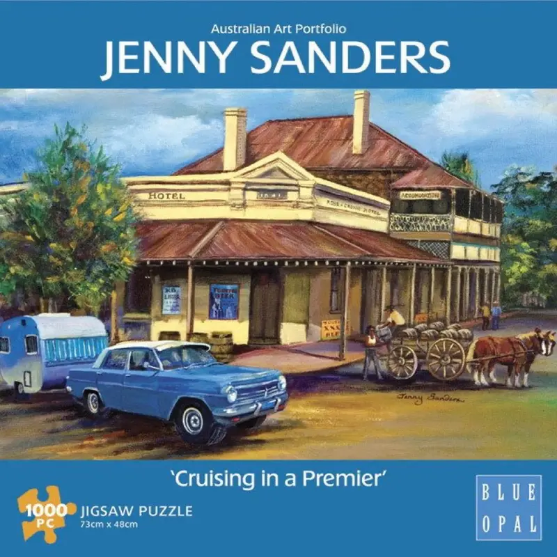 Blue Opal 00985 Jenny Sanders Cruising Premier 1000Pc Jigsaw Puzzle 1