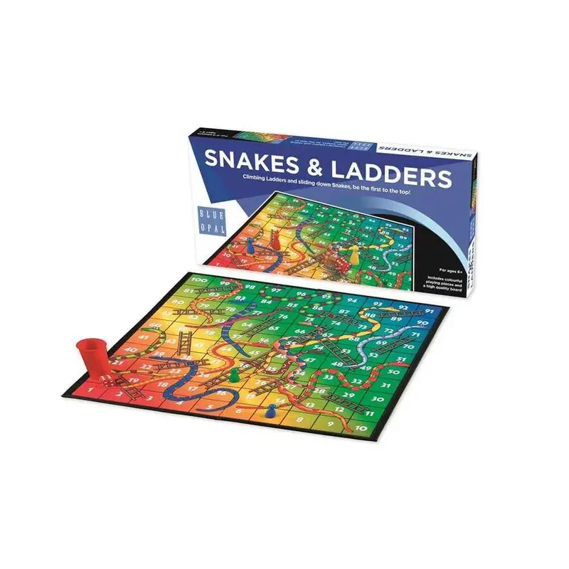 Blue Opal 01803 Snakes And Ladders Game 1