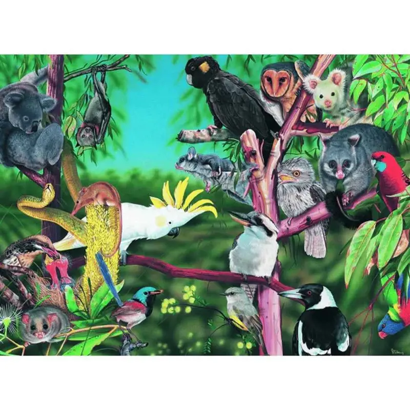 Blue Opal 02100-C Wild Australia In The Treetops 300Pc Jigsaw Puzzle 2