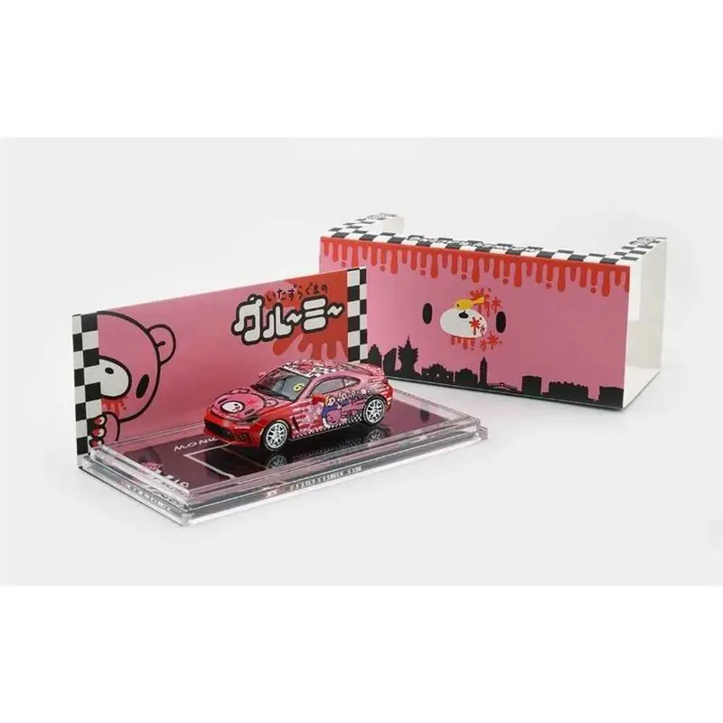 Bm Creation 64B0439 1/64 Toyota Gr86 X Gloomy Bear Red (Macau Gp) 1