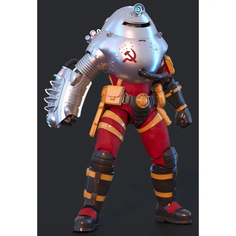 Border Model Ba001 1/12 Tesla Trooper 2