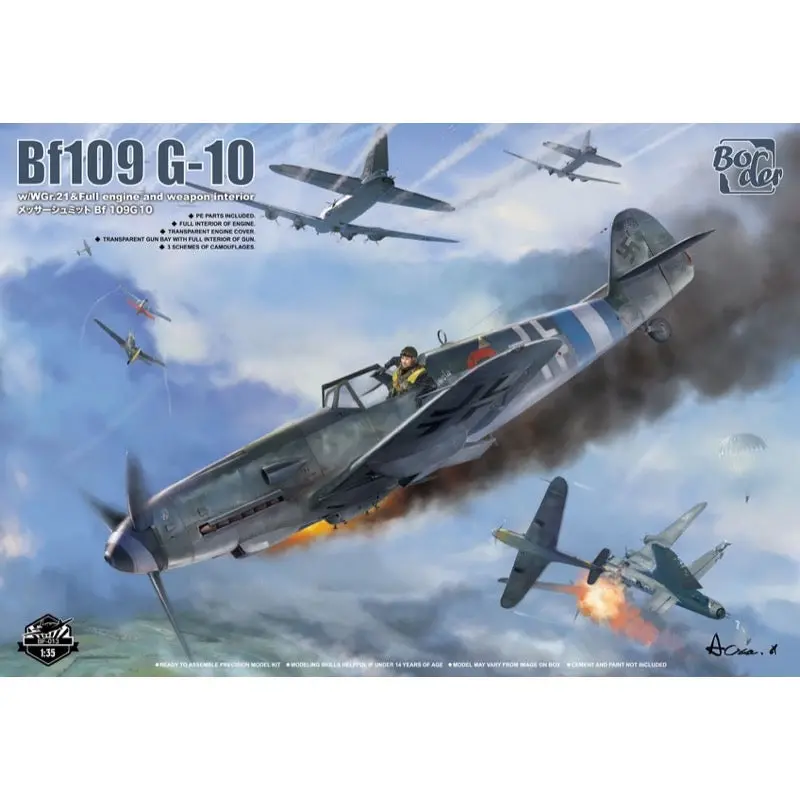 Border Models Bf-013 1/35 Messerschmitt Bf-109G-10 1