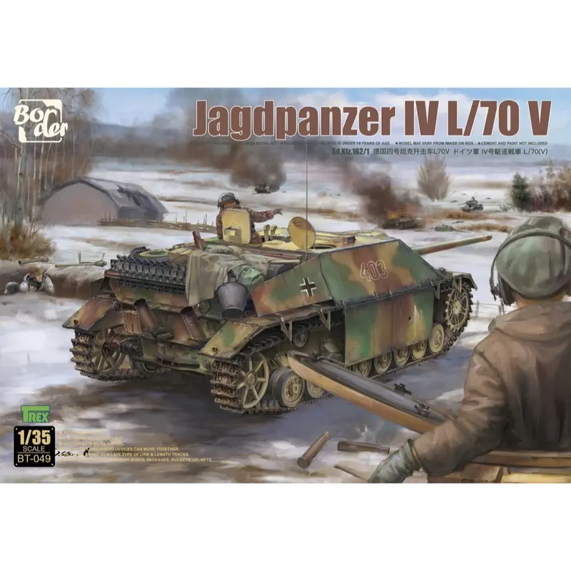 Border Models Bt-049 1/35 Jagdpanzer Iv L/70 V 1
