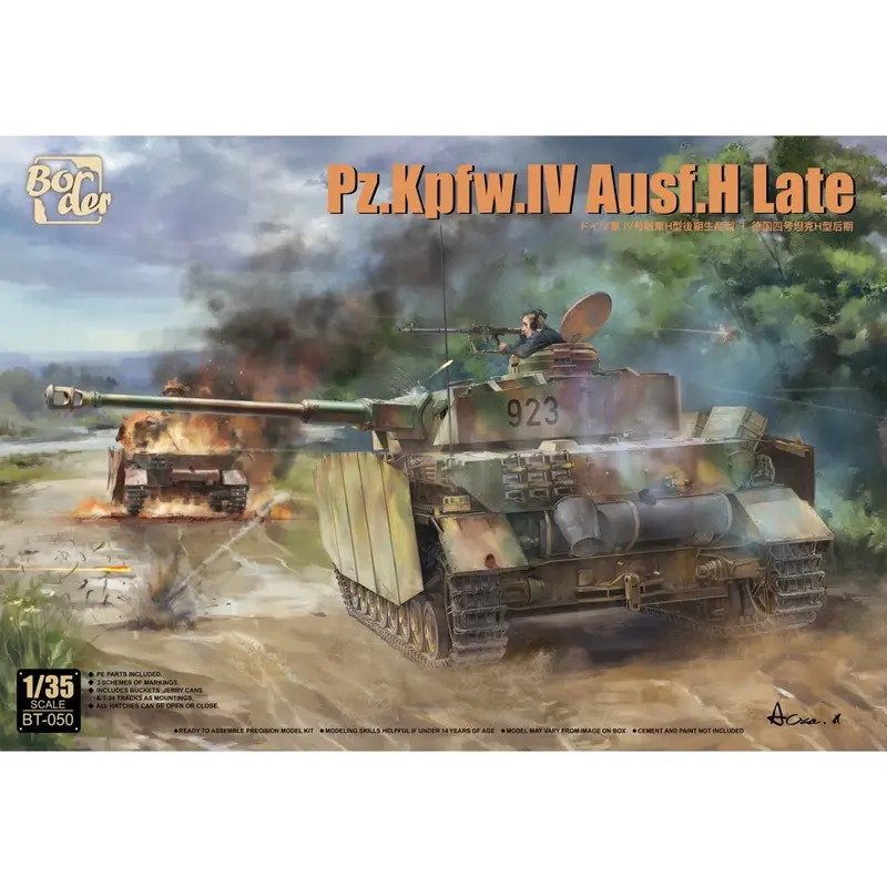Border Models Bt-050 Pz.Kpfw.Iv Ausf.H Late 1
