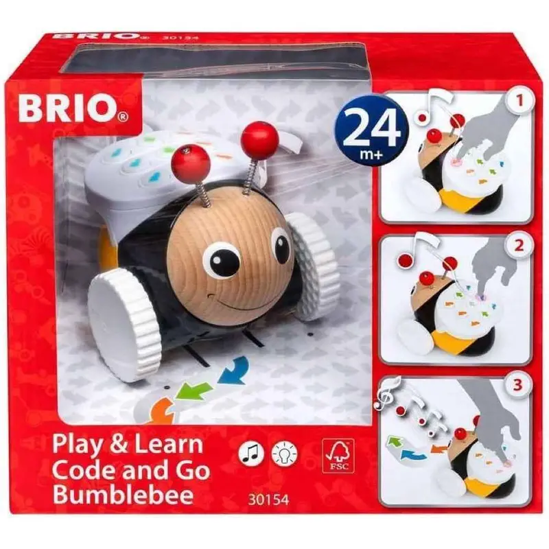 Brio 30154 Code And Go Bumblebee 1
