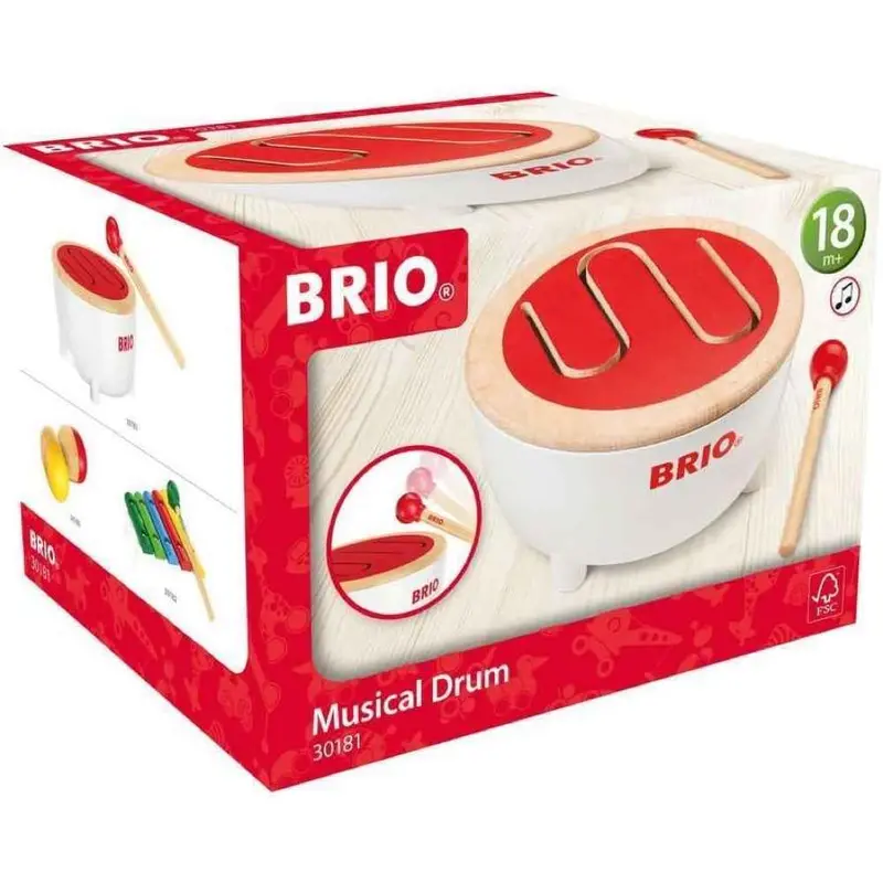 Brio 30181 Musical Drum 1