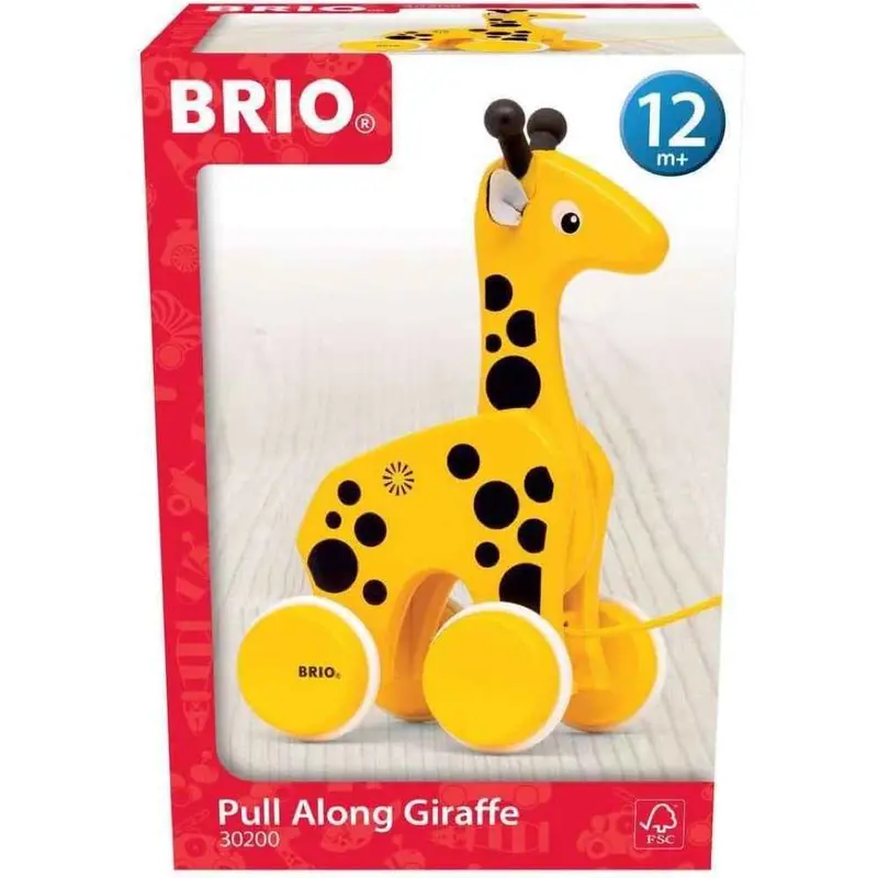 Brio 30200 Pull Along Giraffe 1