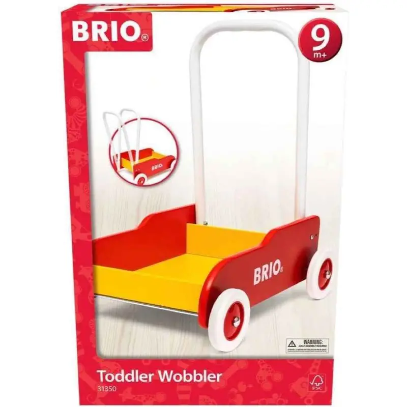 Brio 31350 Toddler Wobbler (Red/Yellow) 1