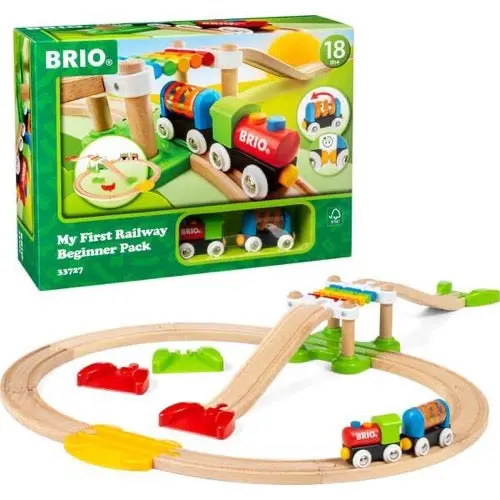 Brio 33727 My First Railway Beginner Pack 18 Pieces 1