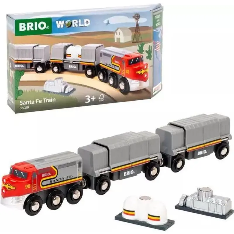 Brio 36089 Santa Fe Train 1