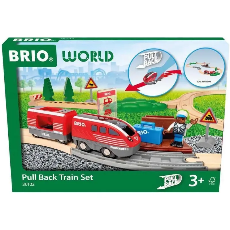 Brio 36102 Pullback Train Set 1