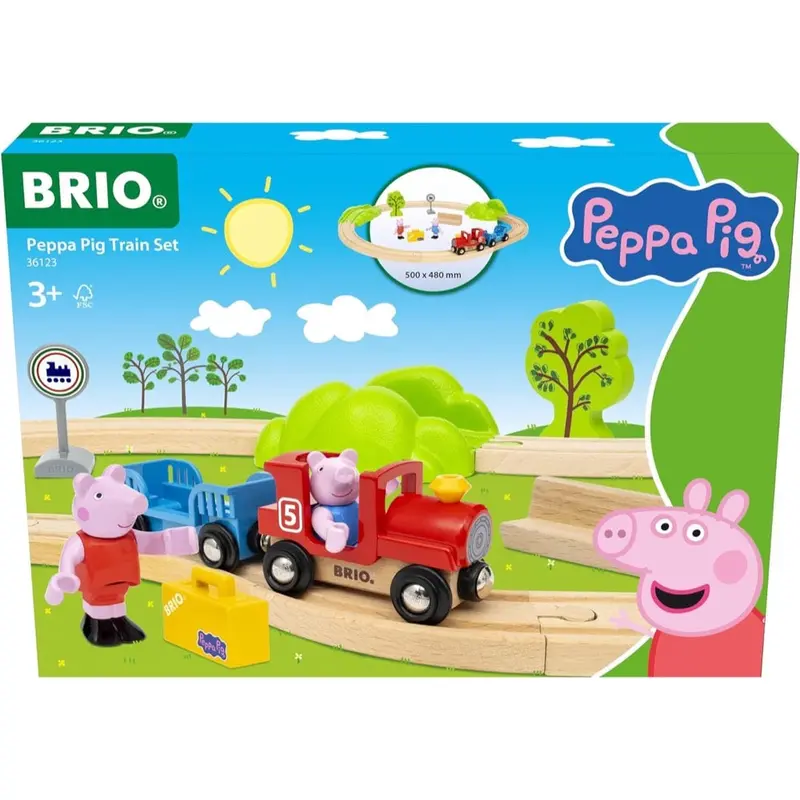 Brio 36123 Peppa Pig Train Set 1