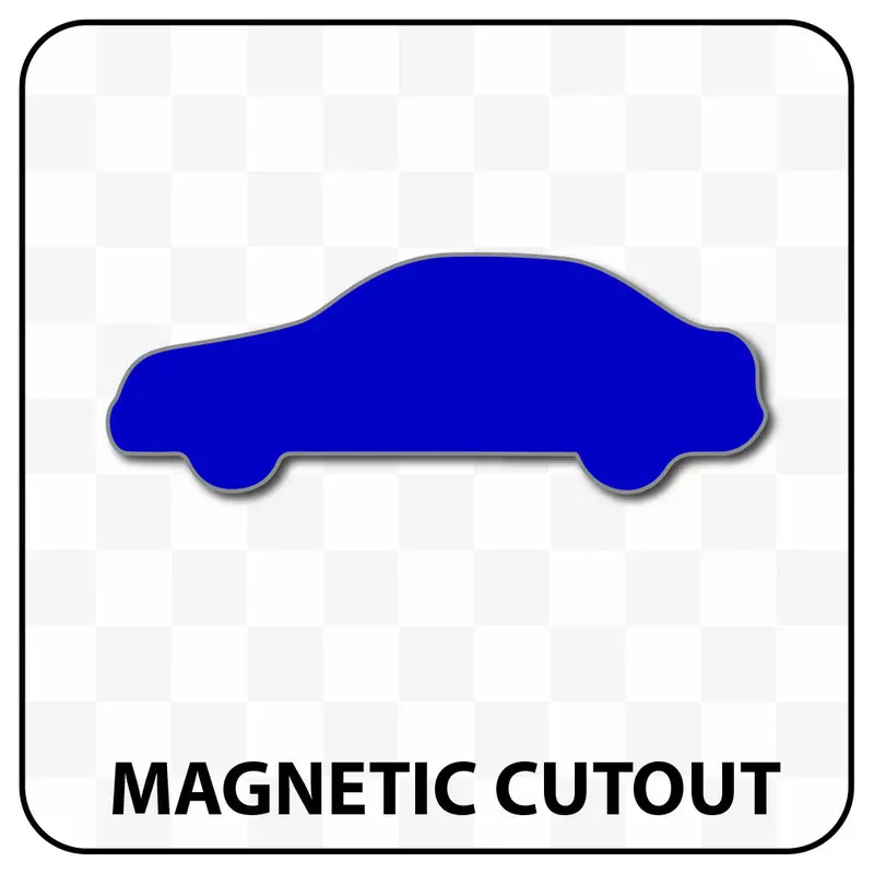 Car Shaped Blank Magnet 4