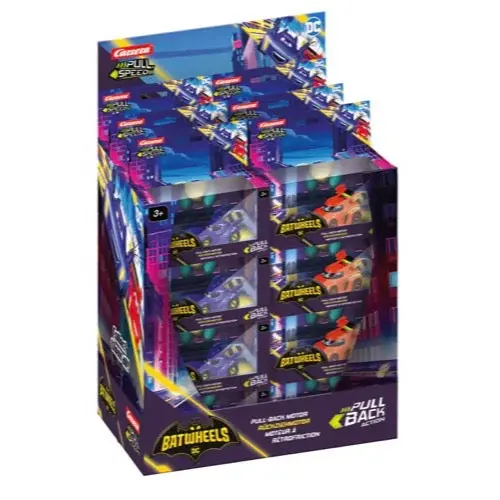 Carrera 17075 Dc Batwheels Pull & Speed Car Assorted (1Pc) 2