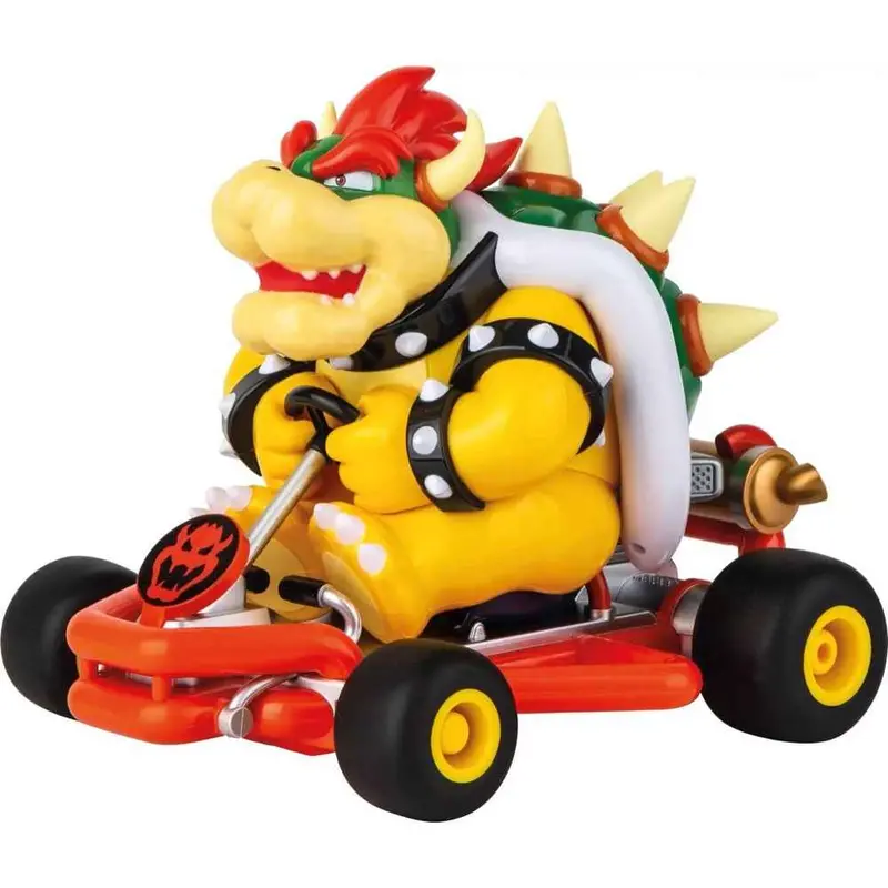 Carrera 200981P 1/18 2.4 Ghz Radio Controlled Mario Kart Pipe Kart Bowser 1