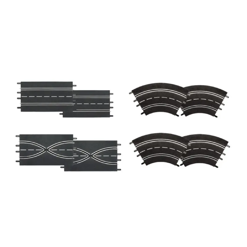 Carrera 26953 Evolution / Digital Extension Track Set 8Pc 2