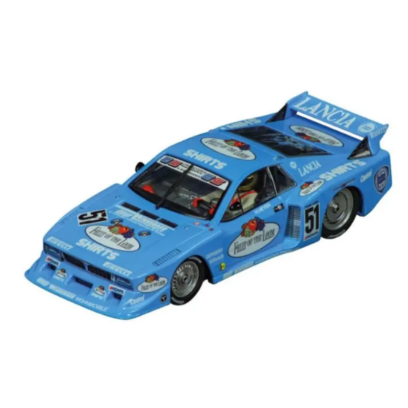 Carrera 27790 Evolution Lancia Beta Montecarlo Turbo Fruit Of The Loom No. 51 Slot Car 1