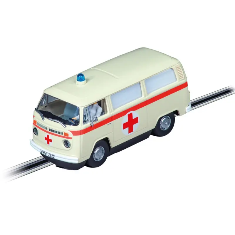 Carrera 27794 Evolution Vw Bus T2b Krankenwagen Rotes Kreuz Slot Car 1