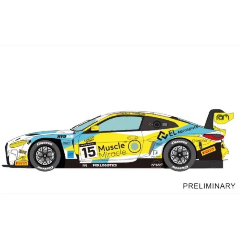 Carrera 27832 Evolution Bmw M4 Gt3 Ram Racing No. 15 British Gt 2024 1
