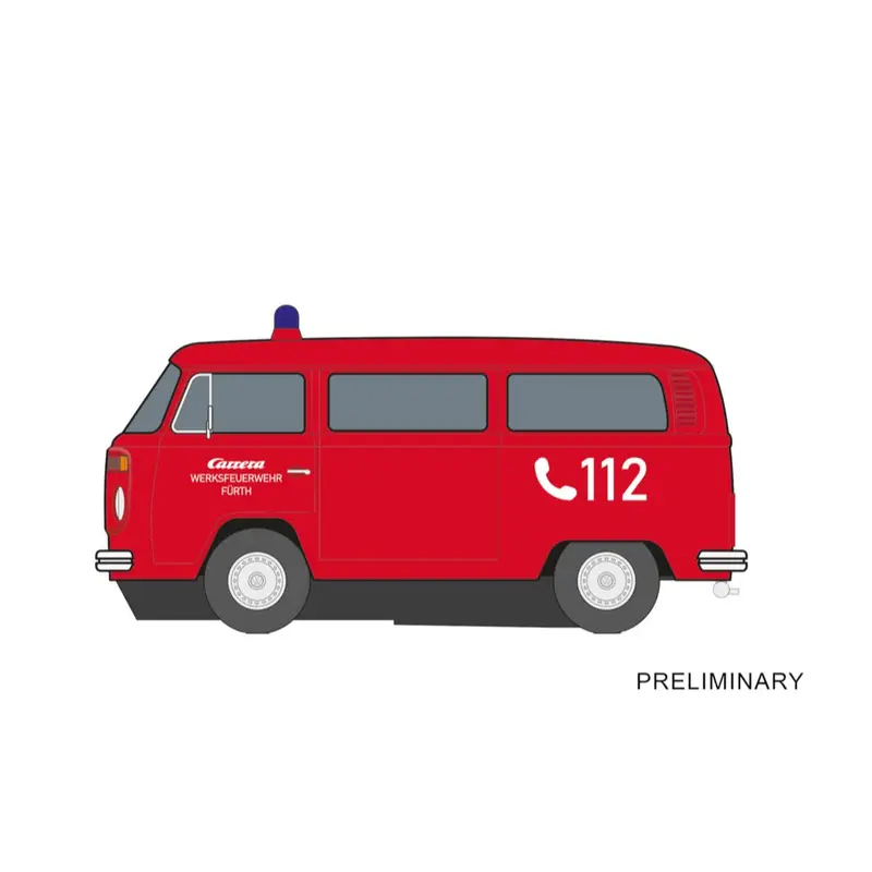 Carrera 27837 Evolution Vw Bus T2b Fire Brigade 1
