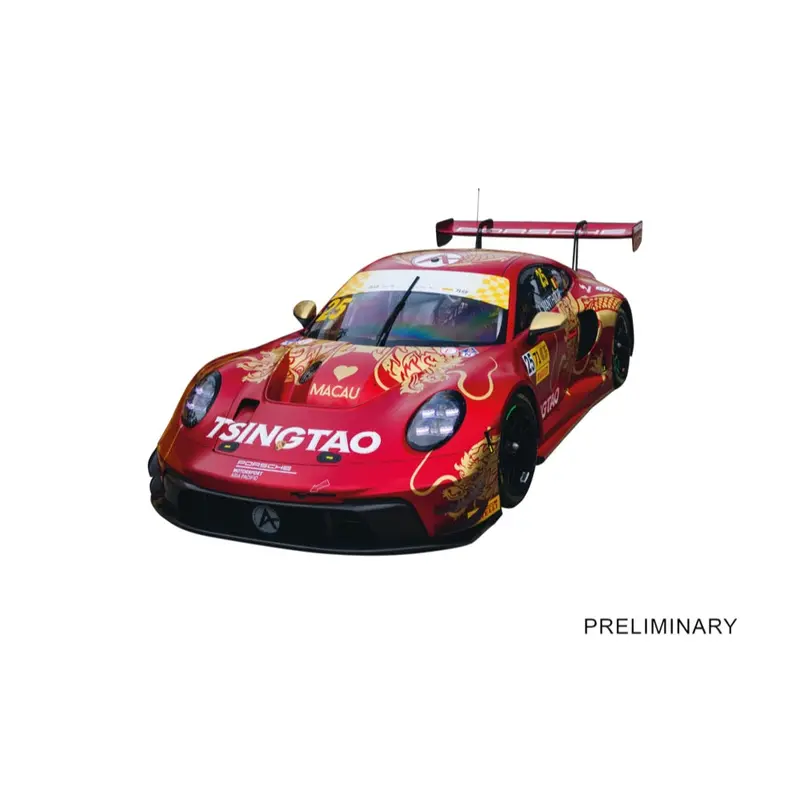 Carrera 32065 Digital 312 Porsche 911 Gt3 R Absolute Racing No 25 Macau Gp 2024 1