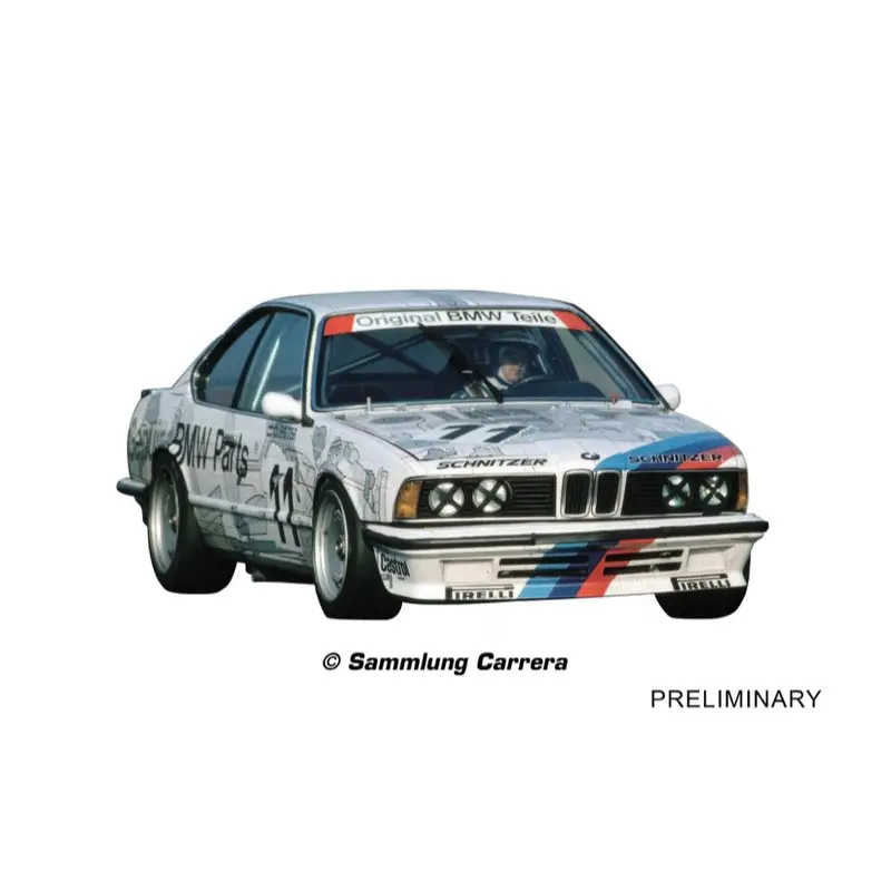 Carrera 32109 Digital 132 Bmw 635 Csi Schnitzer Genuine Bmw Parts No.11 24H Spa 1986 Slot Car 1