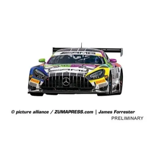 Carrera 32115 Digital 132 Mercedesamg Gt3 Evo Mercedesamg Team Gmr No.888 Slot Car 1