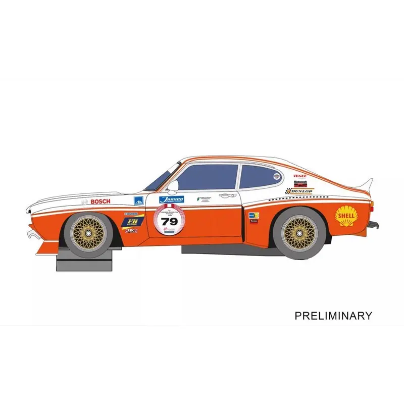Carrera 32145 Digital 132 Ford Capri Rs 3100 Gr.2 No.72 Slot Car 1