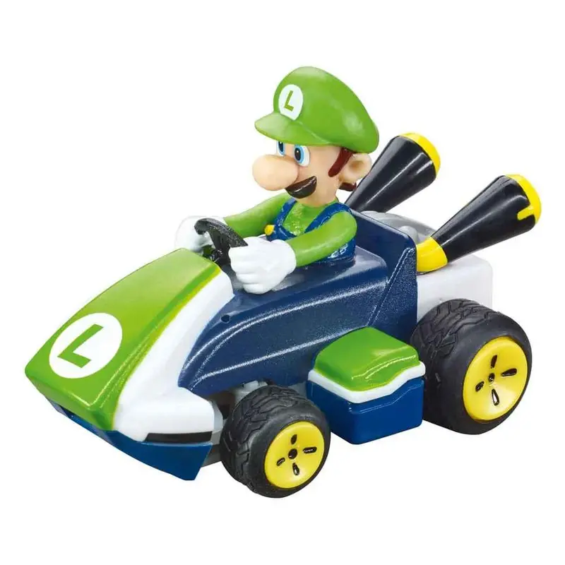 Carrera 430033 2.4Ghz Radio Controlled Mini Mario Kart Rc Luigi 1