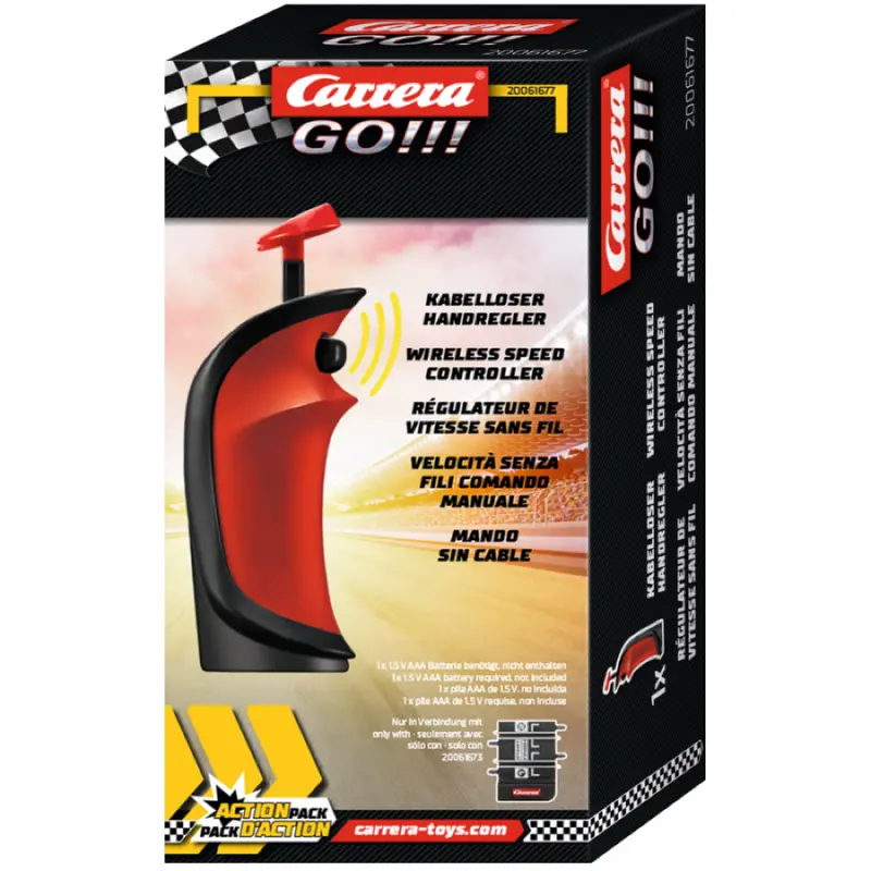 Carrera 61677 Go!!! Hand Controller For Power Base 1