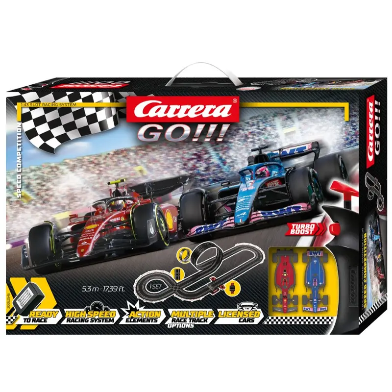 Carrera 62546 Go!!! F1 Speed Competition Slot Car Set 1
