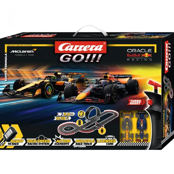Carrera 62604 Go!!! F-1 Super Formula Slot Car Set 1