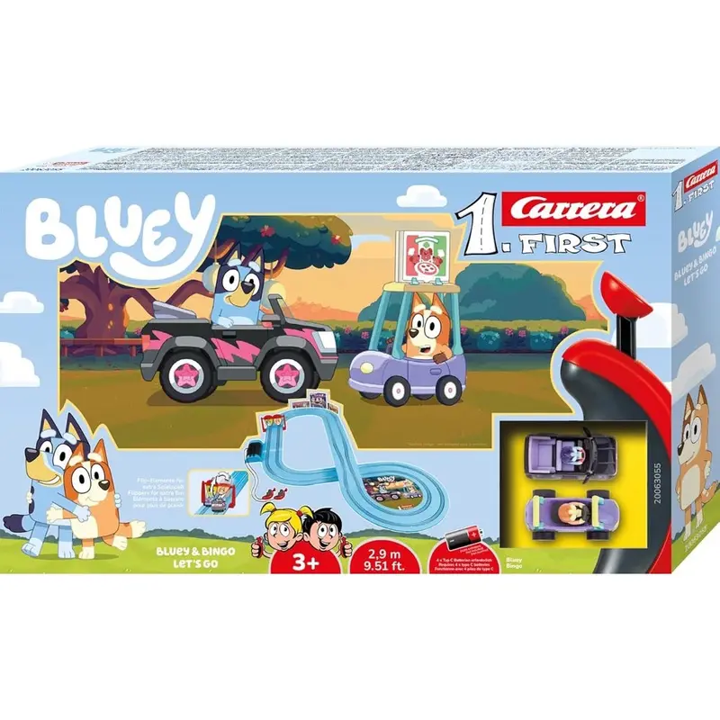 Carrera 63055 First Bluey Lets Go! Battery Set 1