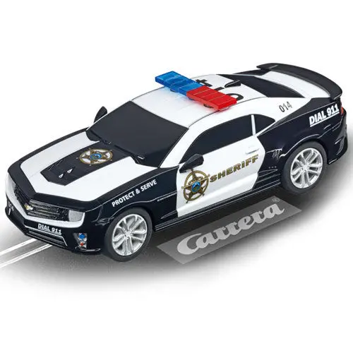 Carrera 64031 Go!!! Chevrolet Camaro Sheriff Slot Car 1