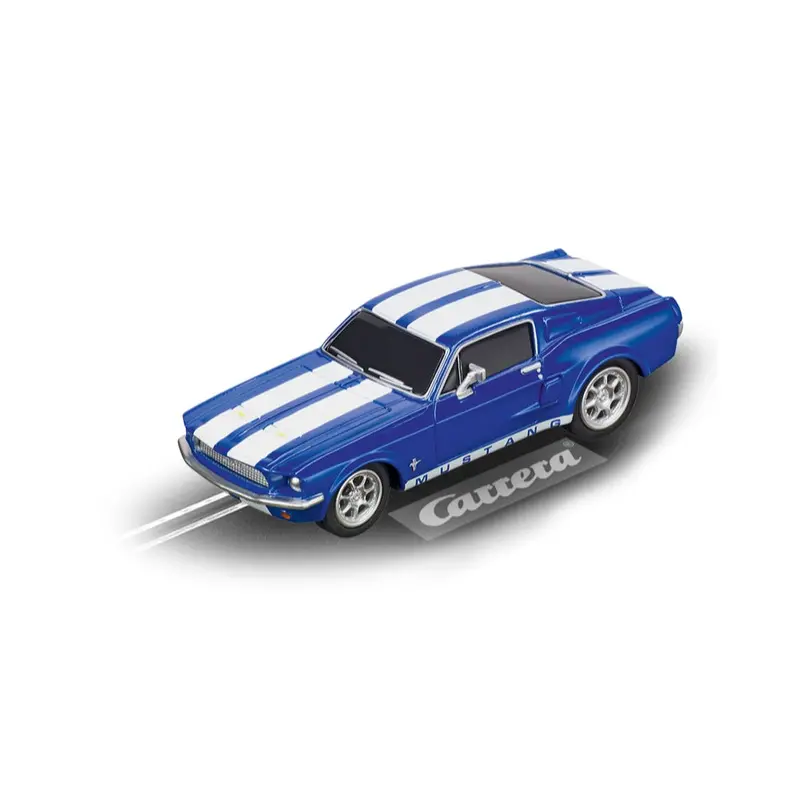 Carrera 64146 Go!!! Ford Mustang 1967 Racing Blue Slot Car 1
