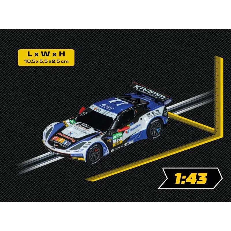 Carrera 64210 Go!!! Chevrolet Corvette C7r Gt3 Callaway Comp No.77 Slot Car 2