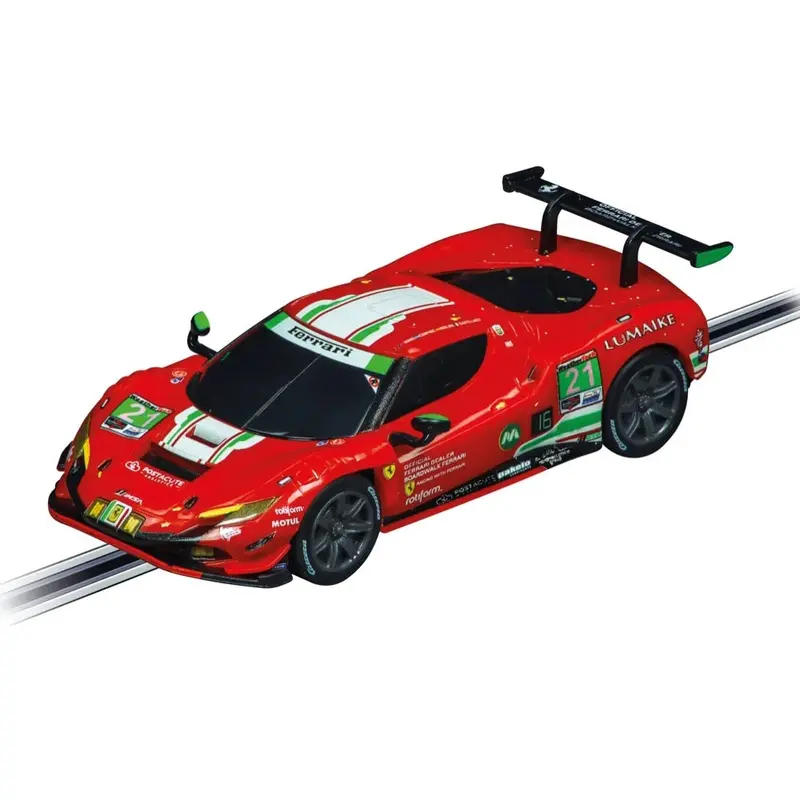 Carrera 64242 Go!!! Ferrari 296 Gt3 Af Corse No. 21 Slot Car 1