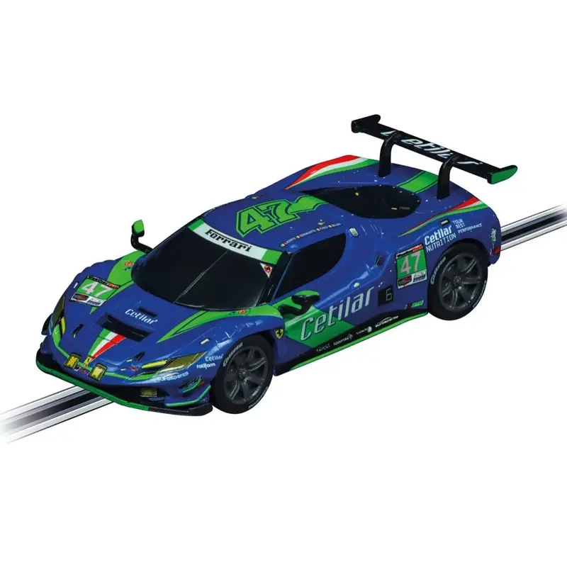 Carrera 64243 Go!!! Ferrari 296 Gt3 Cetilar Racing No. 47 Slot Car 1