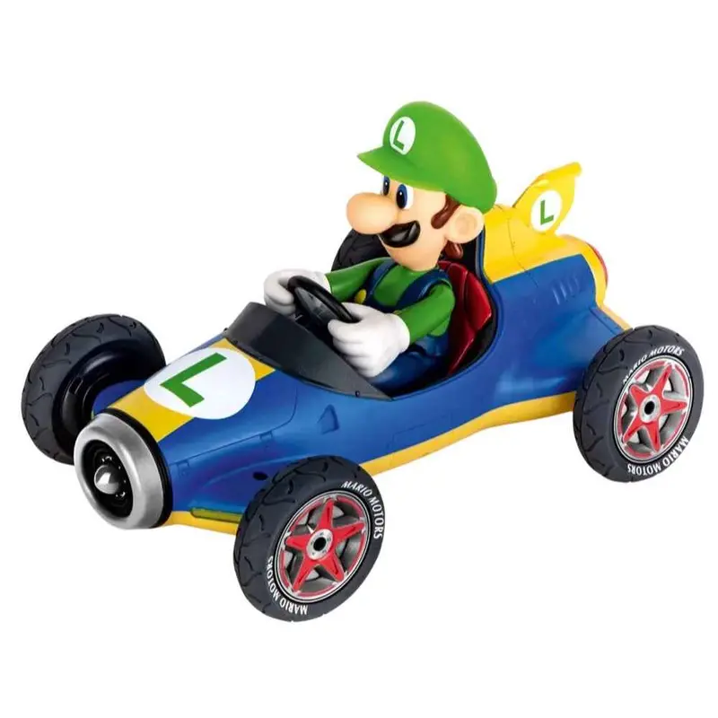 Carrera 81067P 1/18 2.4 Ghz Radio Controlled Mario Kart Mach 8 Luigi 1
