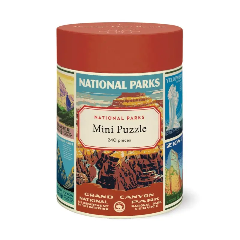 Cavallini National Parks 240Pc Jigsaw Puzzle 1