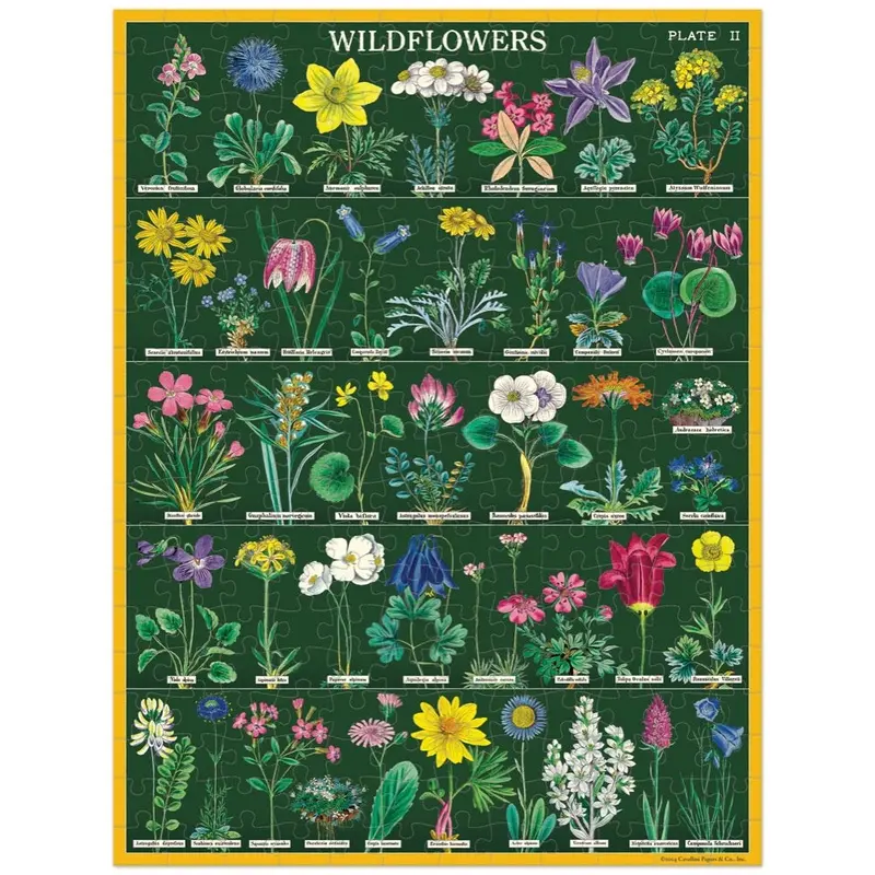 Cavallini Wildflowers 240Pc Jigsaw Puzzle 2