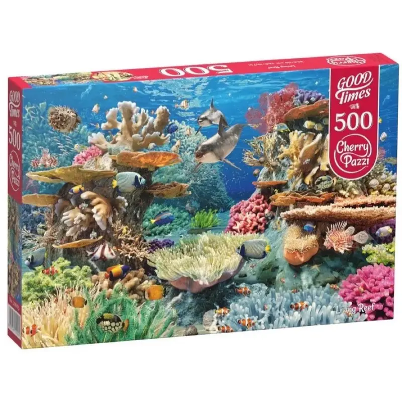 Cherry Pazzi 20005 Living Reef 500Pc Jigsaw Puzzle 1