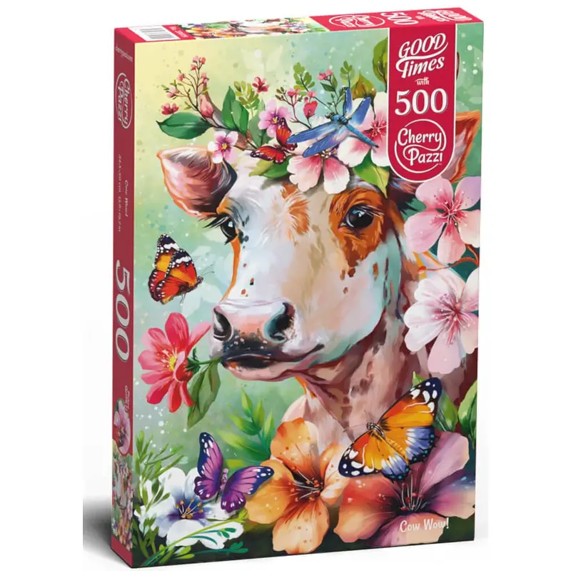 Cherry Pazzi 20029 Cow Wow! 500Pc Jigsaw Puzzle 1