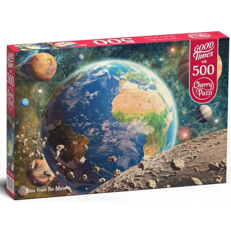 Cherry Pazzi 20036 View From The Moon 500Pc Jigsaw Puzzle 1