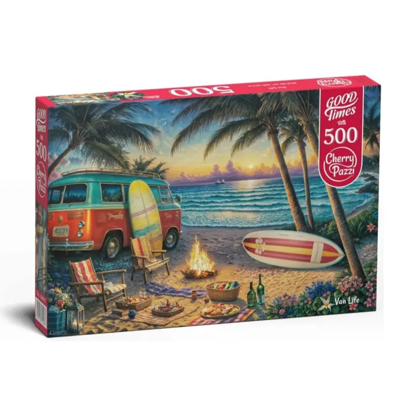 Cherry Pazzi 20067 Van Life 500Pc Jigsaw Puzzle 1