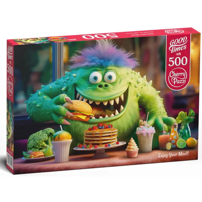 Cherry Pazzi 20104 Enjoy Your Meal! 500Pc Jigsaw Puzzle 1