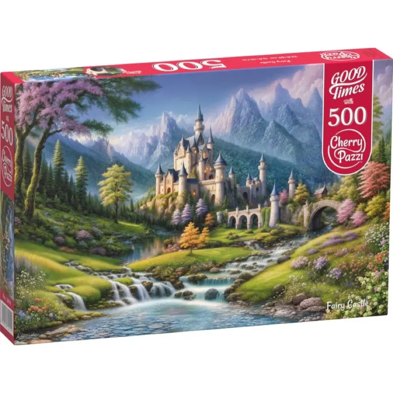 Cherry Pazzi 20111 Fairy Castle 500Pc Jigsaw Puzzle 1