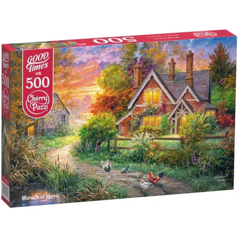 Cherry Pazzi 20173 Warmth Of Home 500Pc Jigsaw Puzzle 1