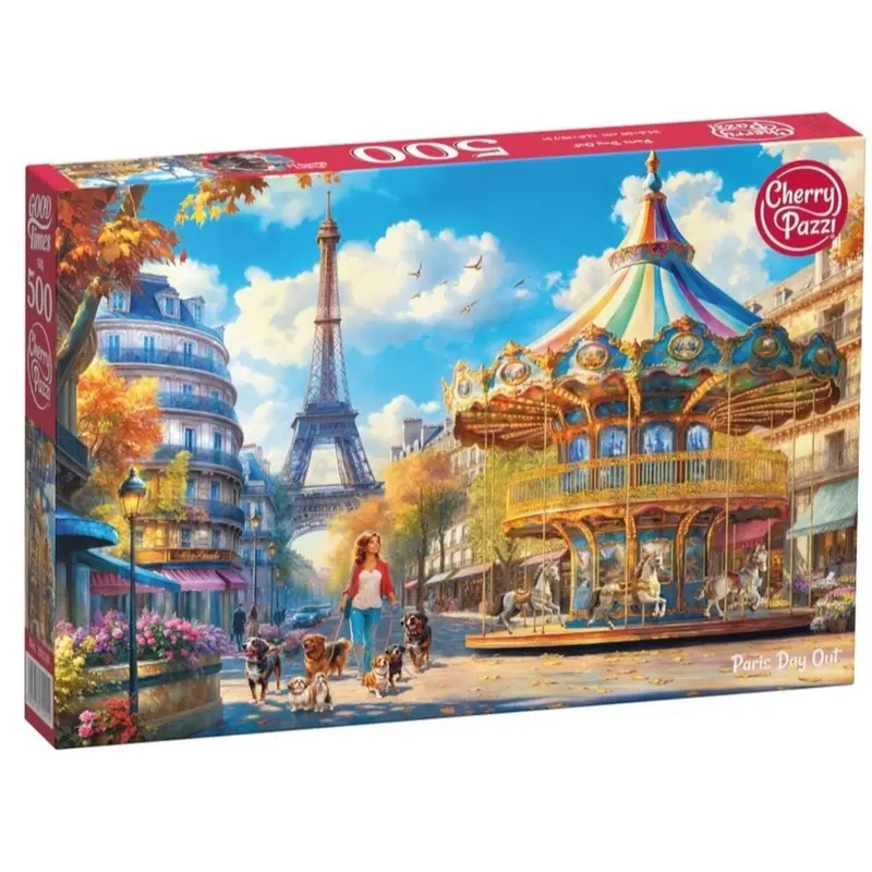 Cherry Pazzi 20210 Paris Day Out 500Pc Jigsaw Puzzle 1